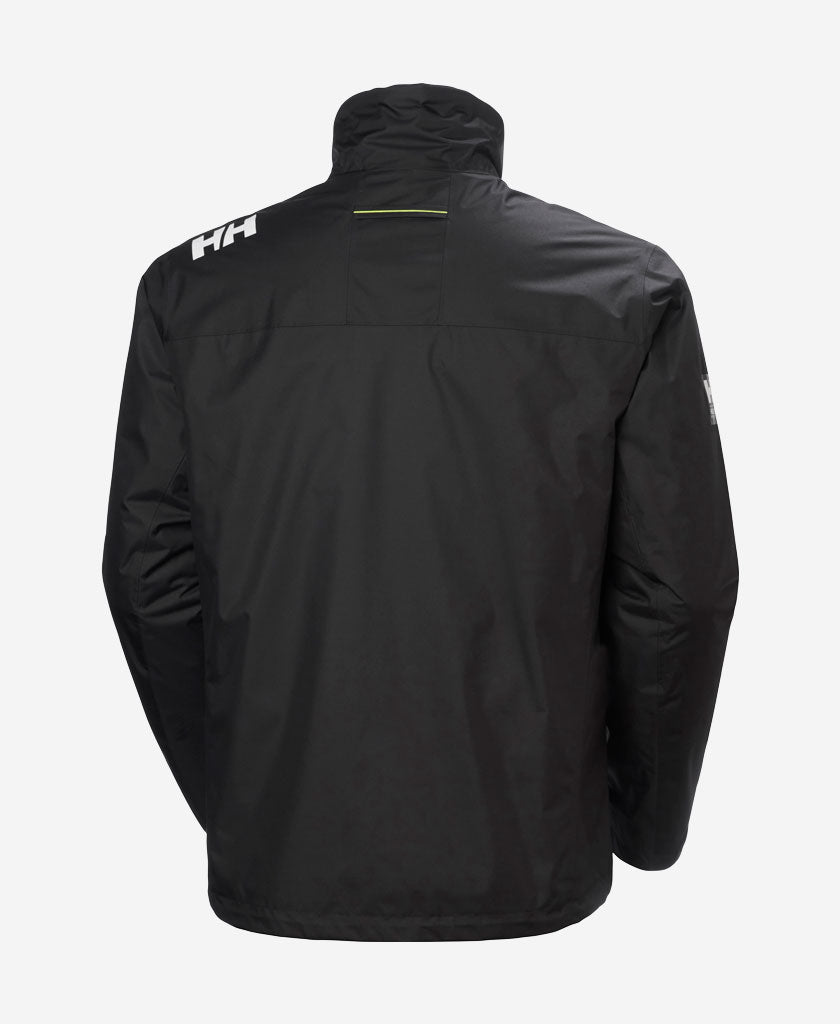 crew hooded pile jacket