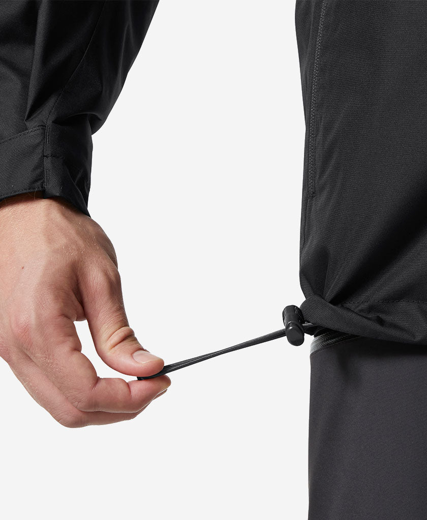 crew hooded pile jacket