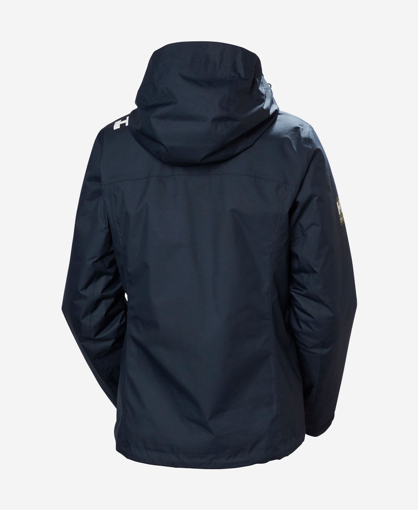 w crew hooded pile jacket