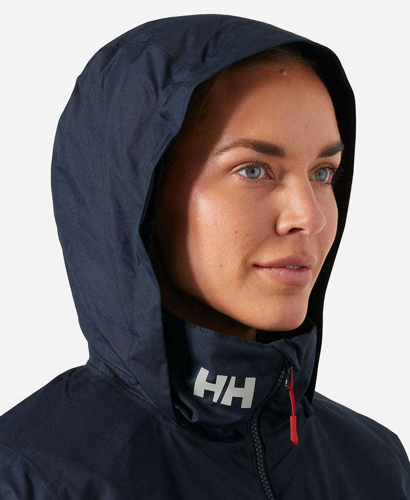 w crew hooded pile jacket